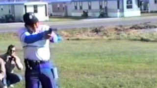 Jerry Miculek First shooting exhibition from 1990 [upl. by Deerdre]