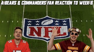 A Bears amp Commanders Fan Reaction to INSANE Final Play [upl. by Edva]