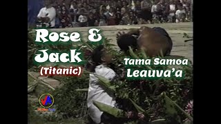 TAMA SAMOA  Leauvaa  Rose amp Jack [upl. by Annaicul]