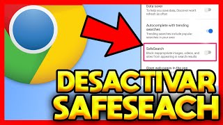 ✅COMO QUITAR SAFESEARCH DE GOOGLE PC [upl. by Millisent40]