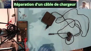 Réparation dun câble de chargeur [upl. by Ammeg965]