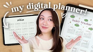 My DIGITAL Planner for 2024 How to set up  walk through [upl. by Pinter]