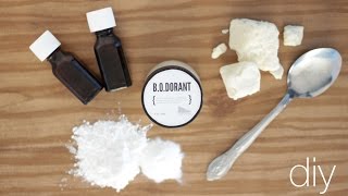 DIY DEODORANT AT HOME  abetweene [upl. by Ennoirb461]