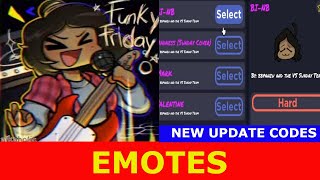 NEW UPDATE CODES EMOTES ALL CODES Funky Friday ROBLOX  19 JULY 2021 [upl. by Areek]