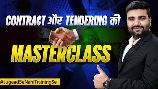 Learn Complete Contract amp Tendering Process  Important Points of Tendering Process [upl. by Idoux]