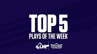 CHL Top 5 Plays  Week 1 [upl. by Busby]