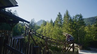 Freizeitpark Ruhpolding Bergachterbahn Gipfelstürmer [upl. by Adolph215]