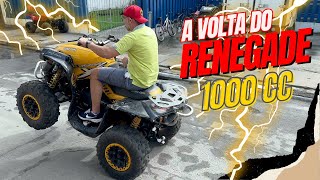 A volta do Canam Renegade 1000cc  Quem lembra dele [upl. by Zeuqirdor]