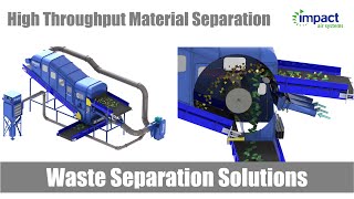 Recycling Plastic amp Fibre  Density Separation  HCDA test facility [upl. by Camey]