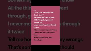 Bryson Tiller  Right My Wrongs lyrics spotify version [upl. by Nowyt272]