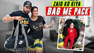 ZAID KO KIYA BAG ME PACK  Family Fitness [upl. by Rimaa]