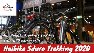 Haibike Neuheiten 2020  Sduro Trekking 2020  ALLE EBikes vorgestellt  Alles Fahrrad [upl. by Avilo27]