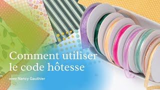 Comment utiliser le code hôtesse StampinUp [upl. by Nair]