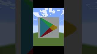 satisfying pixel art in minecraft making  app shorts minecraft gaming [upl. by Zelda]