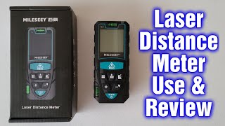 Mileseey Laser Distance Meter Review And How To Use [upl. by Deckert]