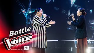 พลอย VS อาลามินา  ลืมไปแล้วว่าลืมยังไง  Battle  The Voice Thailand 2024  20 Oct 2024 [upl. by Naveb]