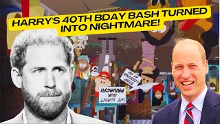 PUPPET DUKE OF NOBODY Sneaky South Park Takes A Brutal Jab On Harrys 40th Bday With New Episode [upl. by Anatola341]