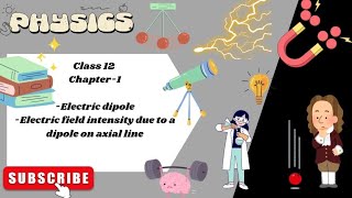 Electric field intensity due to axial line for class12th [upl. by Leunam801]