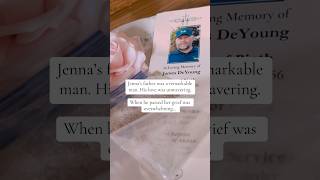 Father Memorial Necklace ashes cremation memorial tribute dad grief grieving rip [upl. by Cattima]