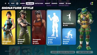 Fortnite MESSED UP the ITEM SHOP 21024 FN Item shop [upl. by Oirromed]