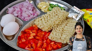 ஒரு முறை இப்படி செஞ்சு பாருங்க👌 Egg Maggi Recipe in Tamil  Muttai Maggi  how to make Maggi tamil [upl. by Petigny]