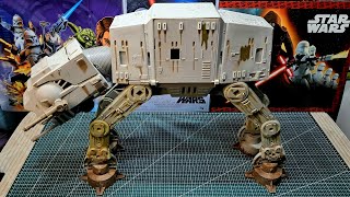 Endor ATAT Walker Star Wars Return of The Jedi Electronic Lights amp Sounds 2006 Hasbro Saga ASMR [upl. by Eseret13]