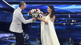 Sanremo 2022 Elisa torna in gara dopo 21 anni e conquista i social quotUn angeloquot [upl. by Ellette]