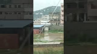 Flood in Vijayawada Andhra Pradesh trending viralvideo youtube youtubeshorts music chill [upl. by Meggie]