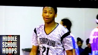 Jordan Toles is ELECTRIC at BBall Spotlight Winter Warz  Class of 2020 Basketball [upl. by Atnoved]