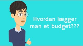 Hvordan lægger man et budget [upl. by Lalita]