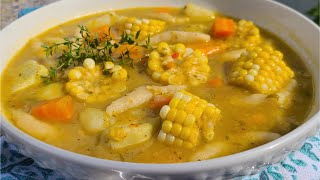 Trinidad Corn Soup Recipe  Episode 96 [upl. by Latona]