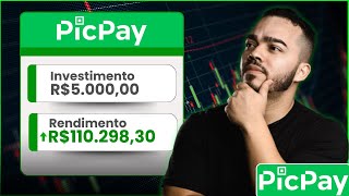 Quanto Rende 5 Mil Reais no PicPay [upl. by Knah]