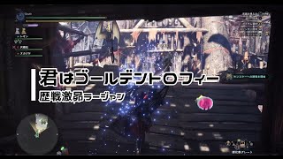 【モンハン】イベントクエスト：君はゴールデントロフィー～歴戦激昂ラージャン～【MHWIB】 [upl. by Siekram]