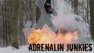 Autoexplosion im Wald  Adrenalin Junkies 47 [upl. by Neirad]