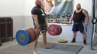 Каспаров Вадим deadlift 360kg [upl. by Osithe]