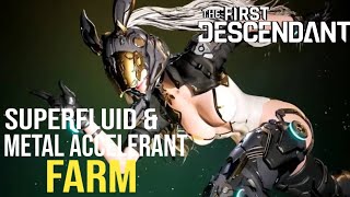 The First Descendant Superfluid metal Accelerant fast and easy farm [upl. by Elletnwahs468]