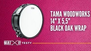 Tani nie znaczy zły Werbel Tama Woodworks Black Oak Wrap 14quot x 55quot  TEST Beatit TV [upl. by Arabelle]