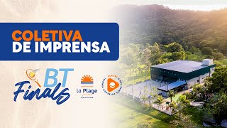 SORTEIO DOS GRUPOS REVELAÇÃO DO PRIZE MONEY E COLETIVA DE IMPRENSA  BT FINALS  LA PLAGE JURERÊ [upl. by Ahsiniuq]