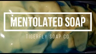 Mentholated Soap Bar WITH RECIPE [upl. by Dickenson]