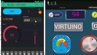 BLYNK VIRTUINO together [upl. by Milissent]