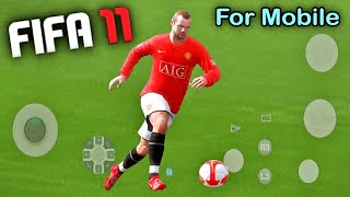 FIFA 11 Dolphin Android Career amp Tournaments Playable  Android FIFA11 Wii Games Tap Tuber [upl. by Mlohsihc]