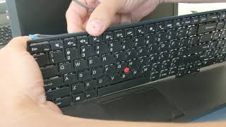 Lenovo T540P Keyboard Replacement How To [upl. by Lorrayne]