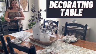 Decorating your dining room table [upl. by Annerahs]