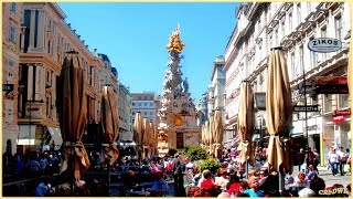 VIENNA  WIEN HistoricCityCenter Graben StephansDom [upl. by Richmound682]