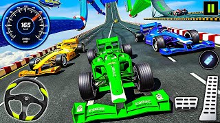 Ultimate Formula Car Racing Stunts 3D  Impossible Mega Ramp GT Car 3D  Android Gameplay [upl. by Enalb]