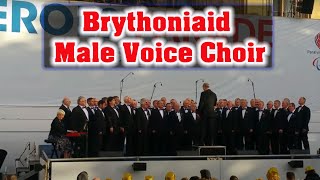 Brythoniaid Male Voice Choir  Blue Monday Olympic Heroes Parade 171016 [upl. by Ttenneb]