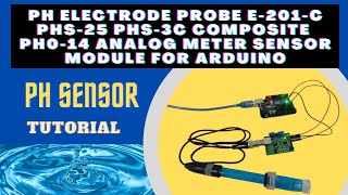 Tutorial PH Electrode Probe E201C PHS25 PHS3C [upl. by Anaed]