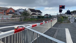 Deganwy Quay Level Crossing Conwy 30324 [upl. by Oryaj504]