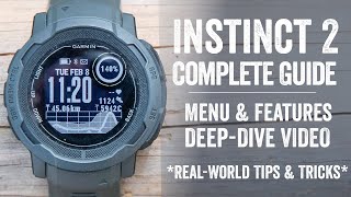 Garmin Instinct 2 Series The Complete Beginners Guide [upl. by Burman47]