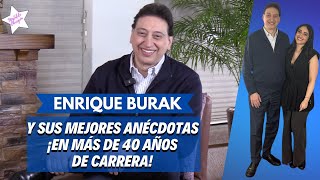 ENRIQUE BURAK quotHe tenido que hacer muchos sacrificios a lo largo de mi carreraquot Con Matilde Obregon [upl. by Elleunamme887]